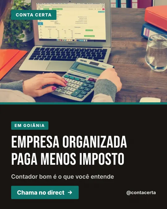 Exemplo de post para contador